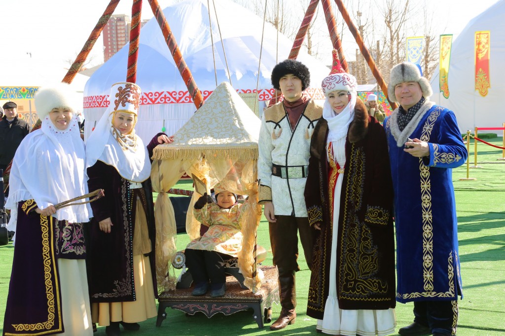 Kazakistan'da nevruz coşkusu