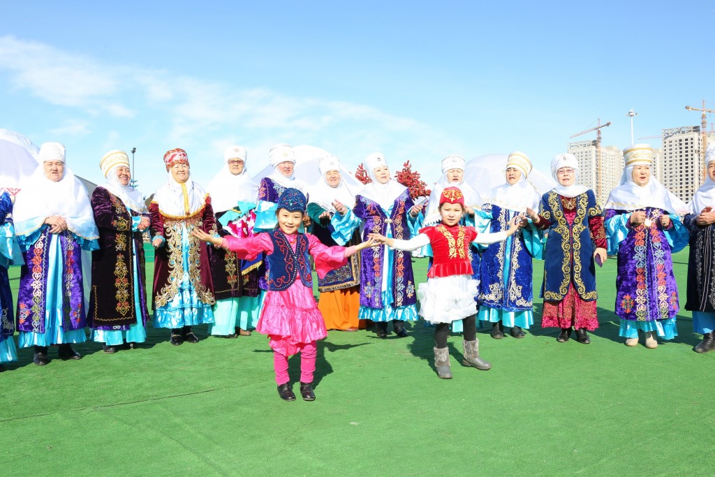 Kazakistan'da nevruz coşkusu