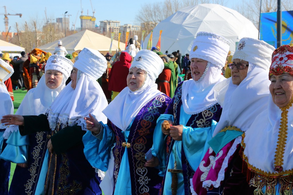 Kazakistan'da nevruz coşkusu