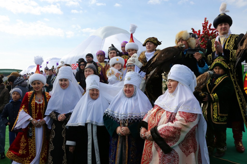 Kazakistan'da nevruz coşkusu