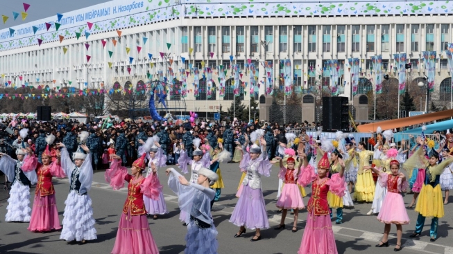 Almatı'dan nevruz görüntüleri