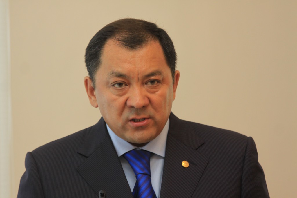 Batı Kazakistan Eyaleti Valisi Nurlan Nogayev 