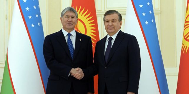 şevket mirziyoyev ve kırgızistan'ı ziyaret etti ile ilgili görsel sonucu